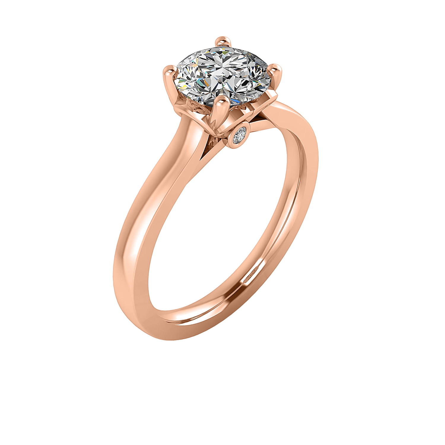 Reese Solitaire engagement ring